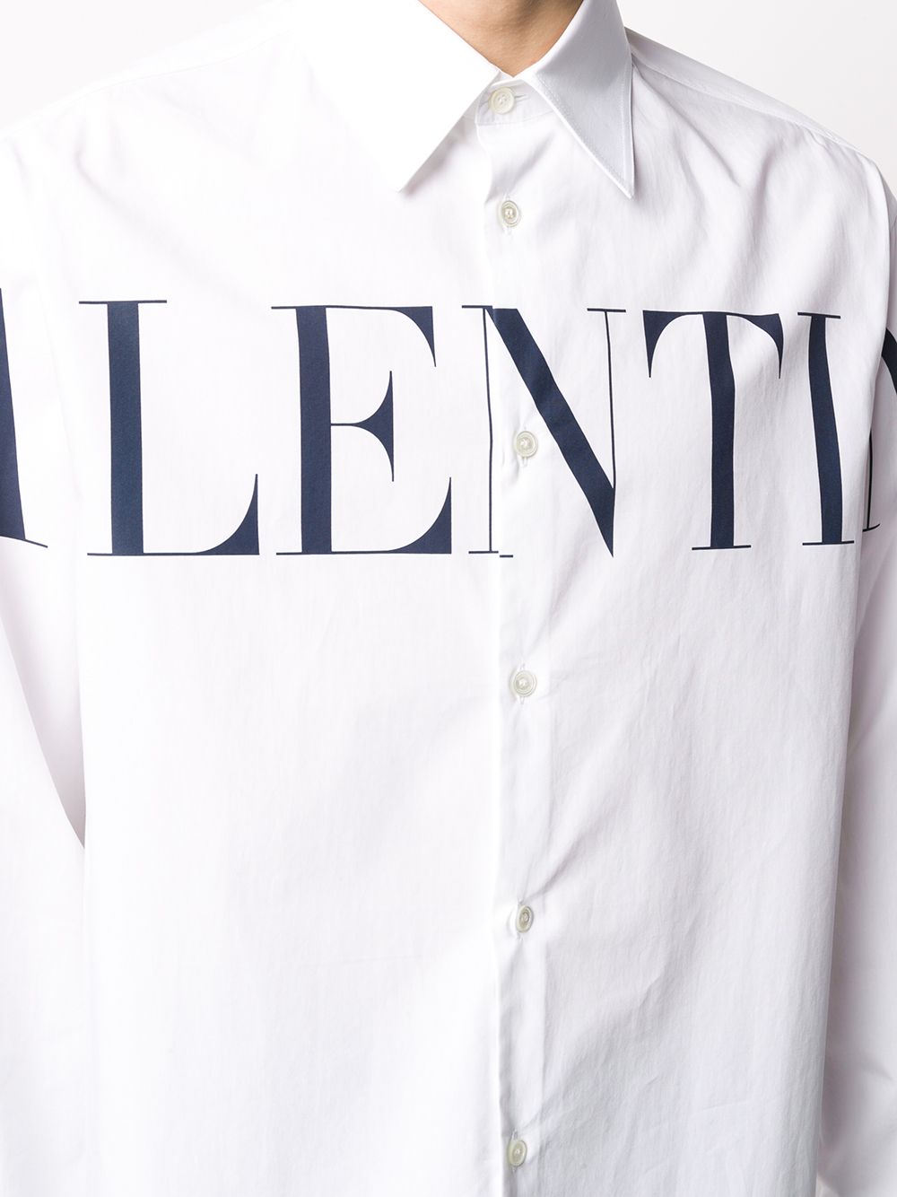 레드데이즈 - VALENTINO 로고 프린트 셔츠
